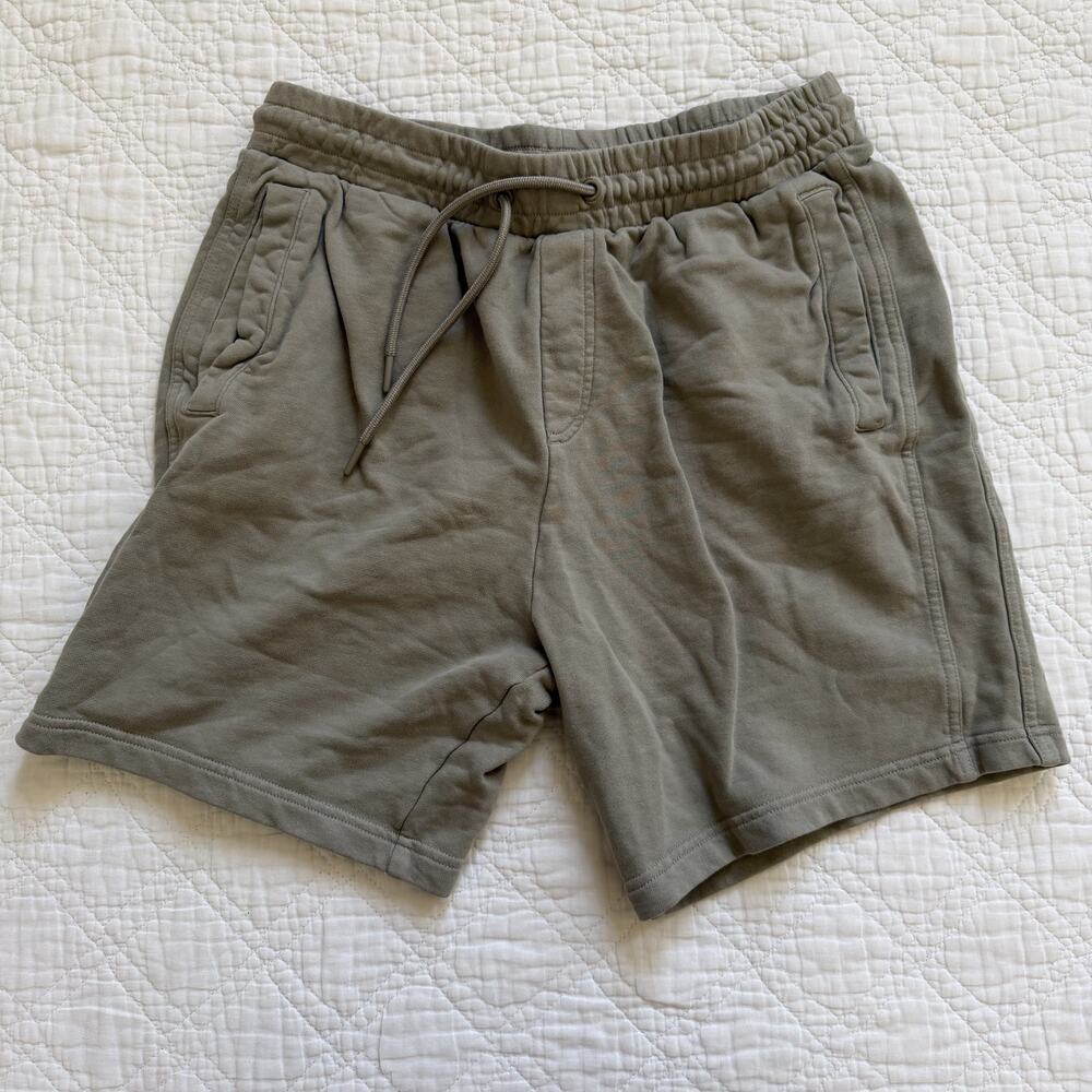 Gymshark Cotton Blend Fleece Sweatshorts Beige Size M